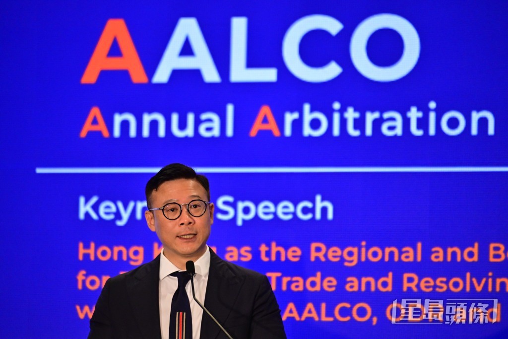 律政司副司長張國鈞。陳極彰攝