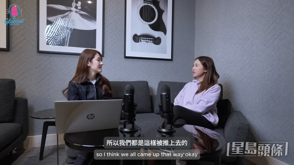 早前接受鄧佩儀網台節目訪問，全程以流利英語對答。