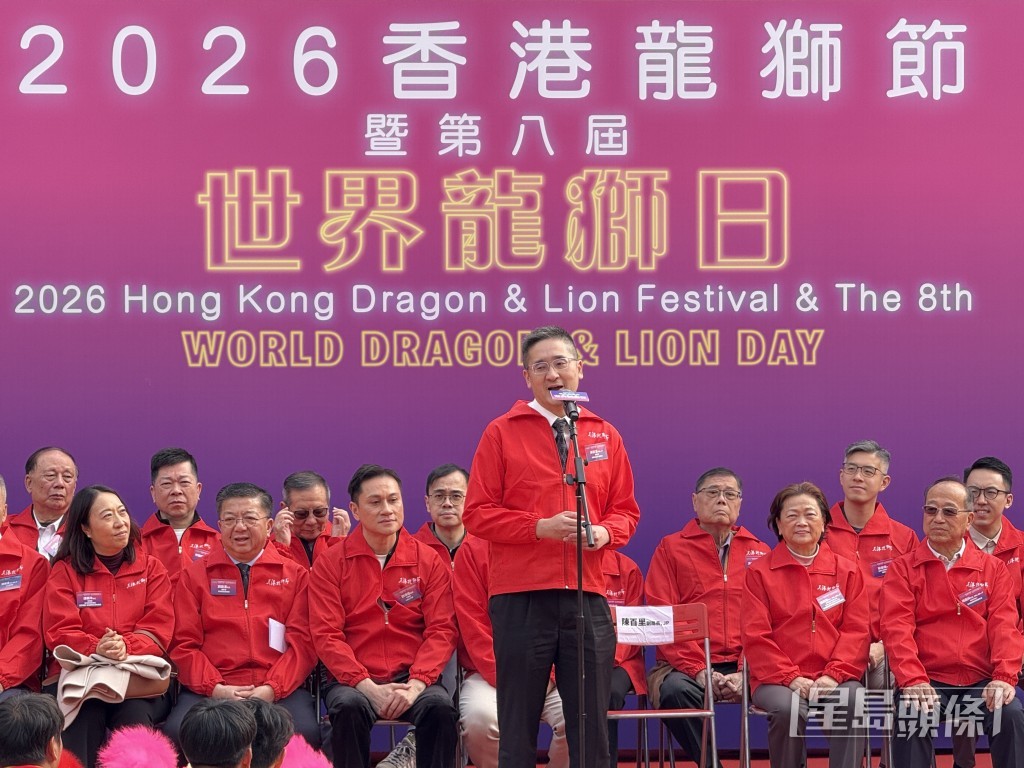 商經局副局長陳百里表示，龍獅節有效弘揚傳承舞龍舞獅這項中華文化傳統國粹。