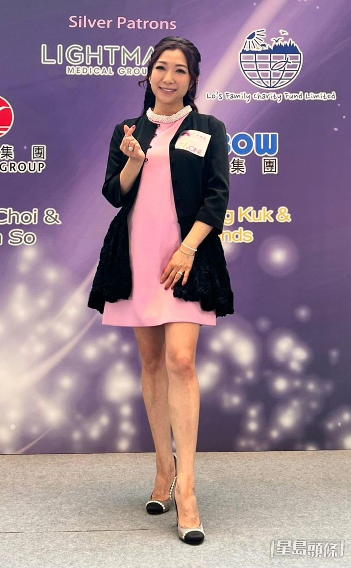 朱凯婷感恩去年筹到数百万善款。
