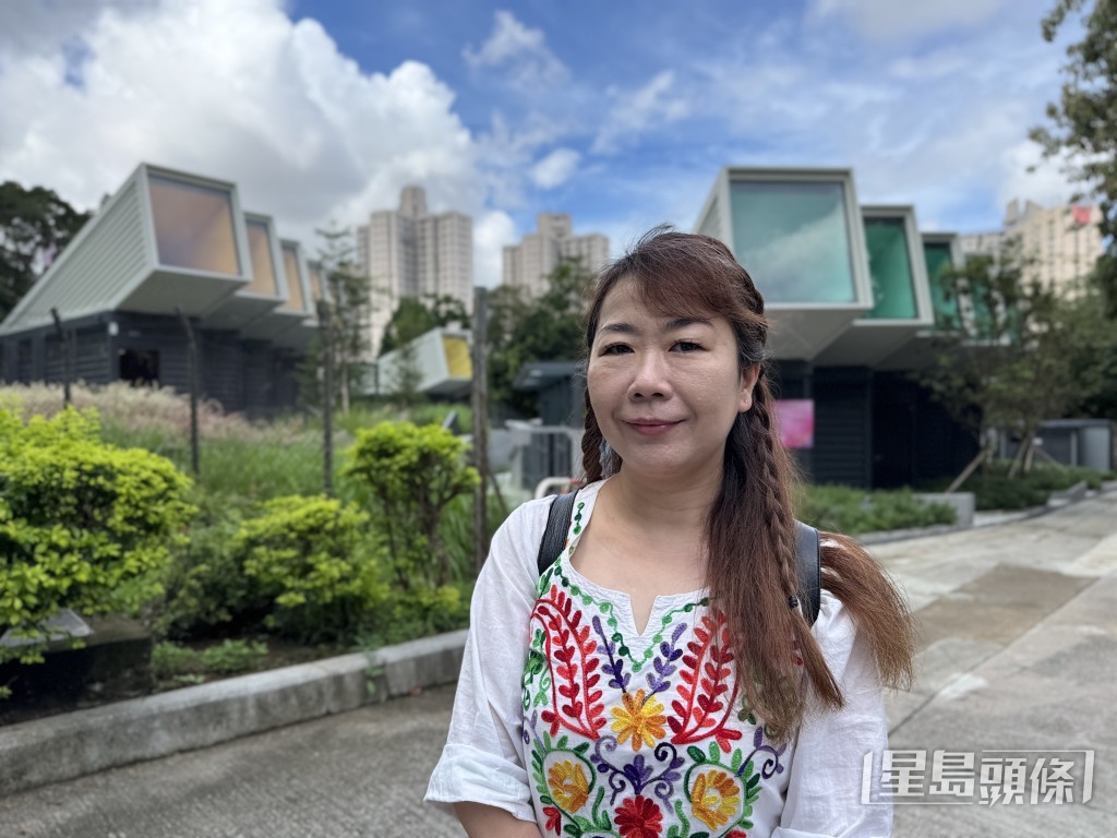 市民謝小姐讚設計靚,「如果係回收設施......咁幾靚喎!」 市民謝小姐讚設計靚,「如果係回收設施......咁幾靚喎!」