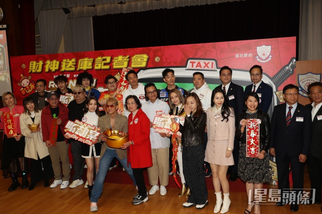 《臨時劫案》一眾演員齊齊出席。 《臨時劫案》一眾演員齊齊出席。