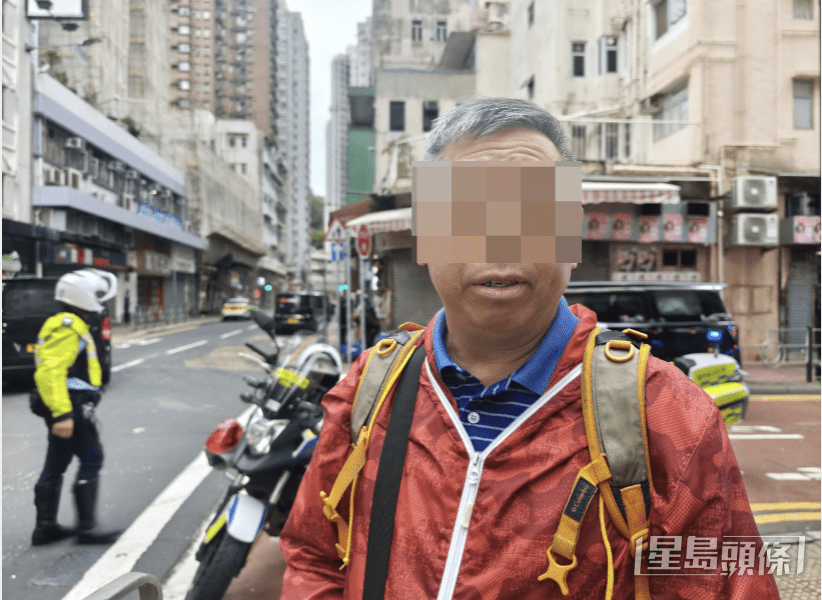 涉案司機盧先生表示,今日他當早更,駕駛的士前往吃早餐,可能因為天未亮齊,街上光線微弱,他和婦人都沒有留意到對方,遂發生意外。黎志偉攝 涉案司機盧先生表示,今日他當早更,駕駛的士前往吃早餐,可能因為天未亮齊,街上光線微弱,他和婦人都沒有留意到對方,遂發生意外。黎志偉攝