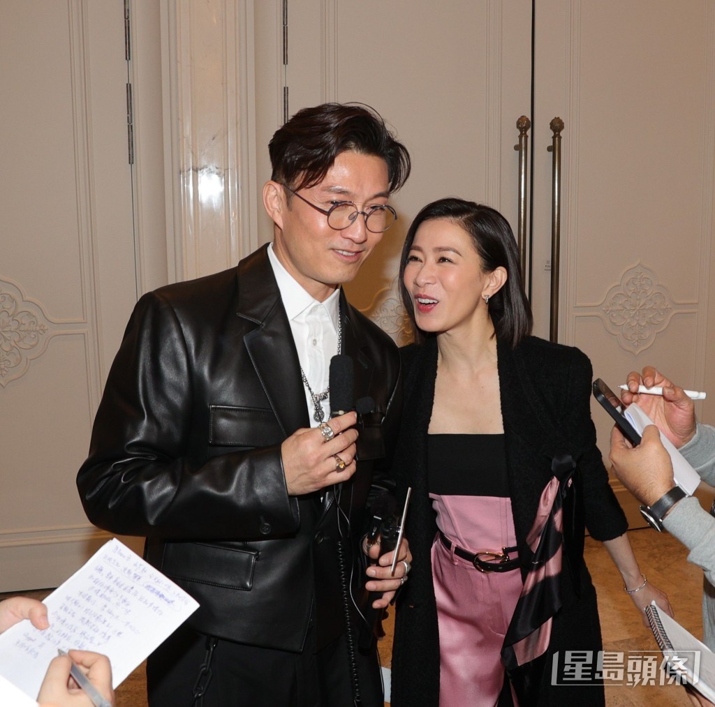 陳山聰、佘詩曼好老友。
