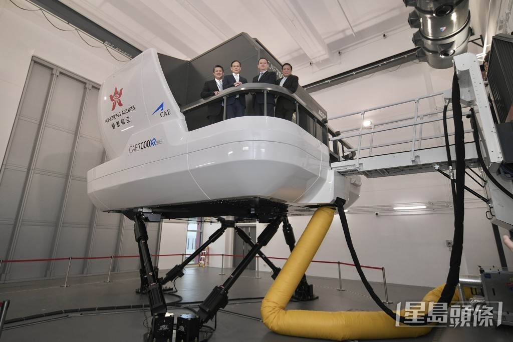香港國際航空學院由香港機場管理局成立,年底將展開首個見習機師培訓課程,今日起接受網上報名。陳浩元攝 香港國際航空學院由香港機場管理局成立,年底將展開首個見習機師培訓課程,今日起接受網上報名。陳浩元攝