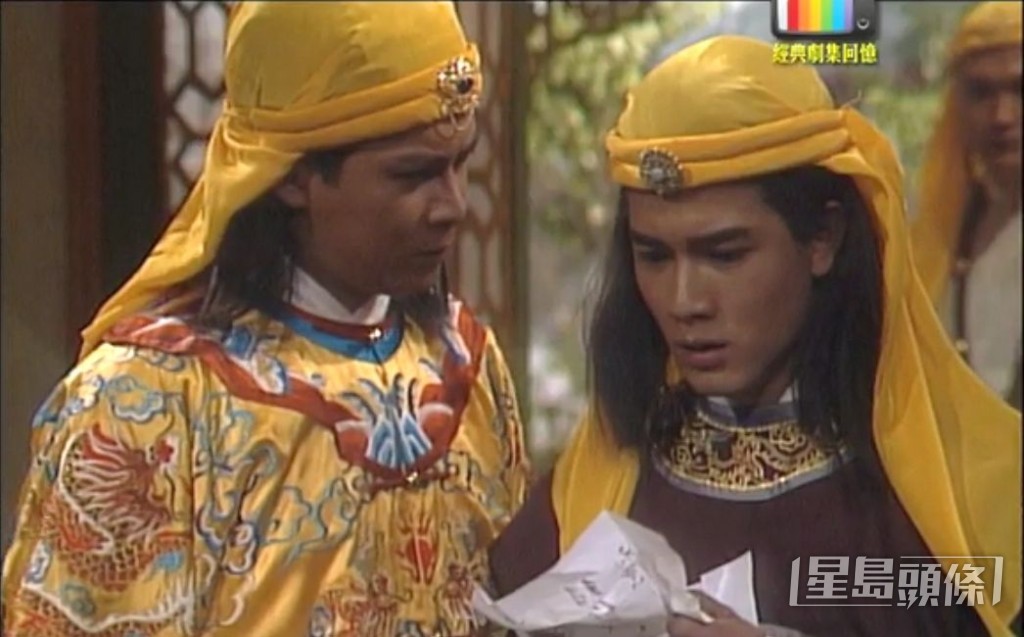 1988年,城城跟力捧的「五虎將」黃日華拍《太平天國》,演太平軍將領。 1988年,城城跟力捧的「五虎將」黃日華拍《太平天國》,演太平軍將領。