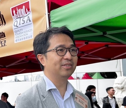 香港的士業議會主席黄卓邦。資料圖片 香港的士業議會主席黄卓邦。資料圖片