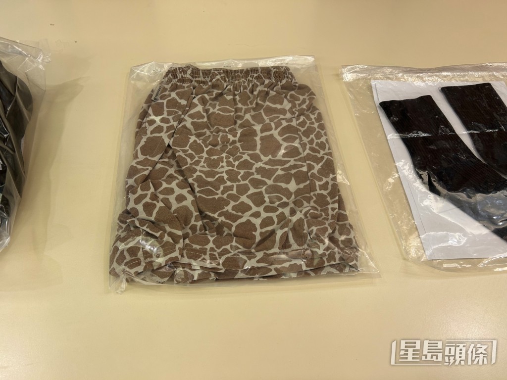 疑犯犯案時衣物。