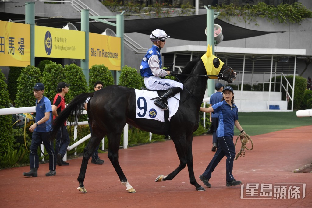 「贏科超影」今次負一二四磅和排在內檔起步，有力再贏一場頭馬。