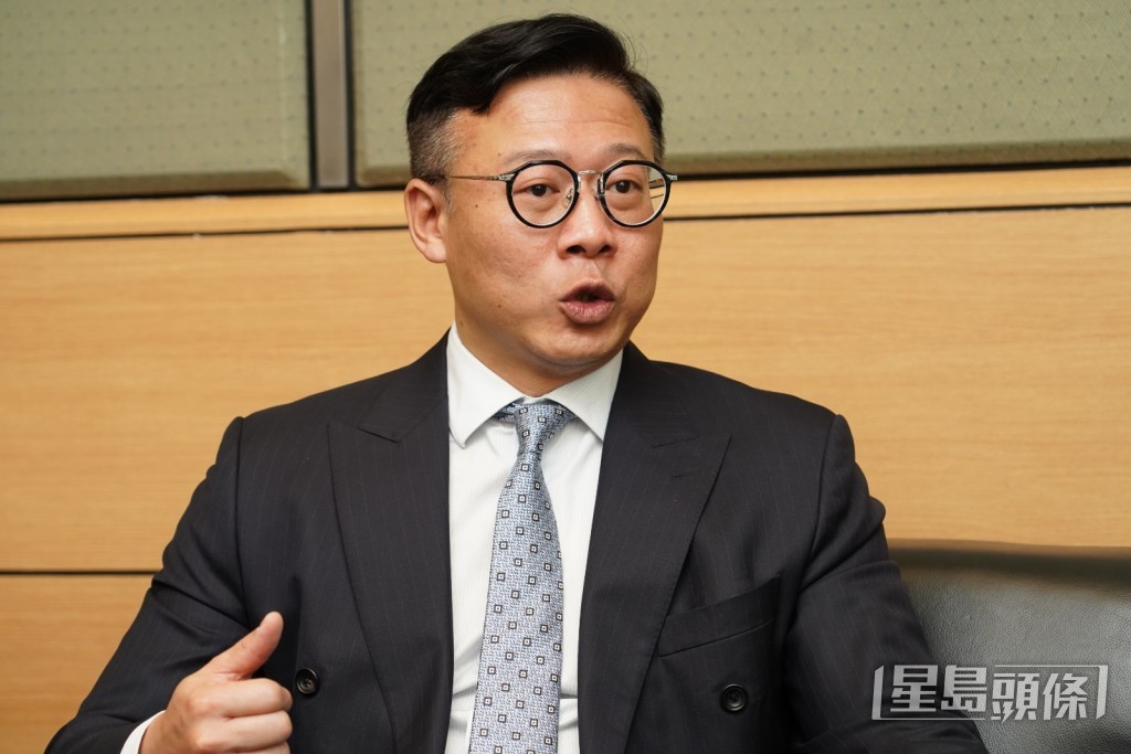 張國鈞透露，大灣區人口接近9000萬，經濟總量超過13萬億元人民幣，其「一國、兩制、三法域」的特色，為世界獨有。葉偉豪攝。
