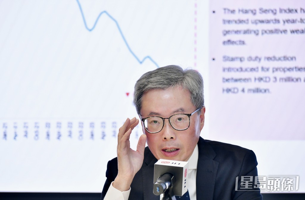 有近四十年地產界經驗的仲量聯行香港主席曾煥平(資料圖片) 有近四十年地產界經驗的仲量聯行香港主席曾煥平(資料圖片)