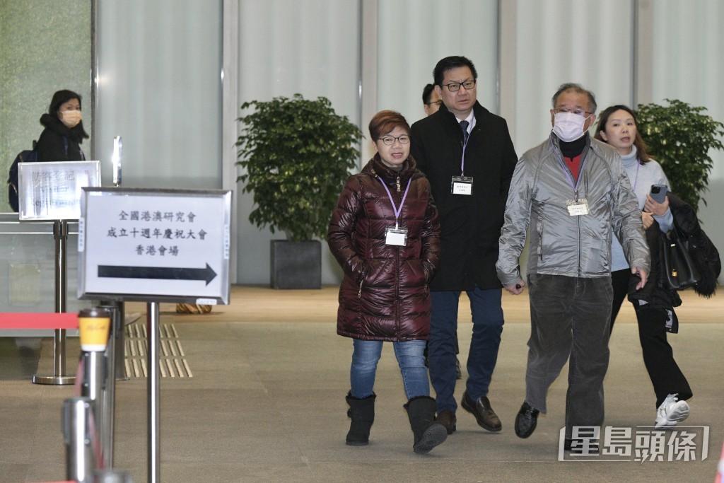 全国港澳研究会10周年研讨会政总分会场。陈浩元摄