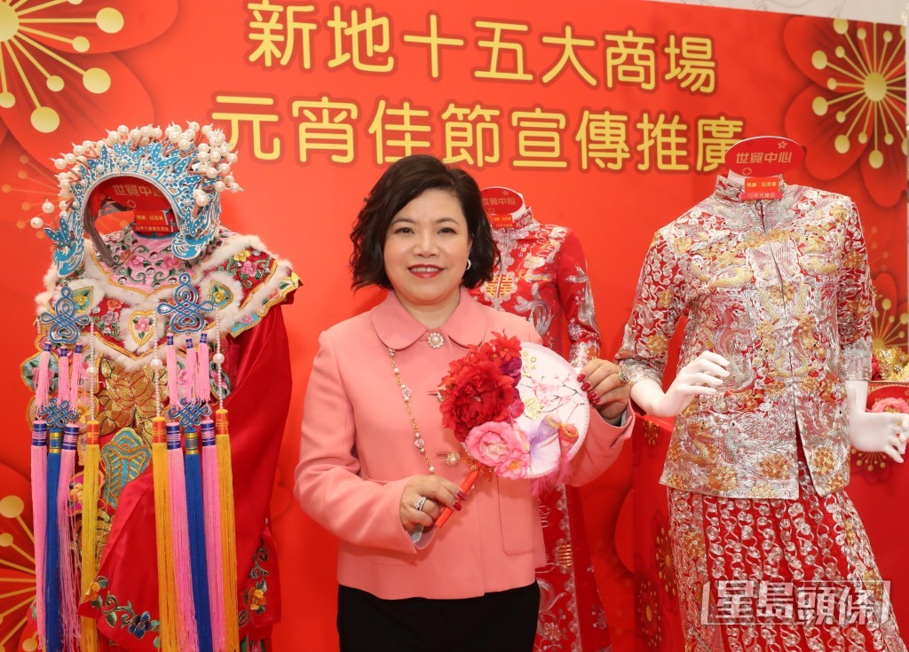 馮秀炎負責新地於香港、上海、南京、北京及杭州多個主要商場的策略性規劃、發展及管理。（資料圖片）