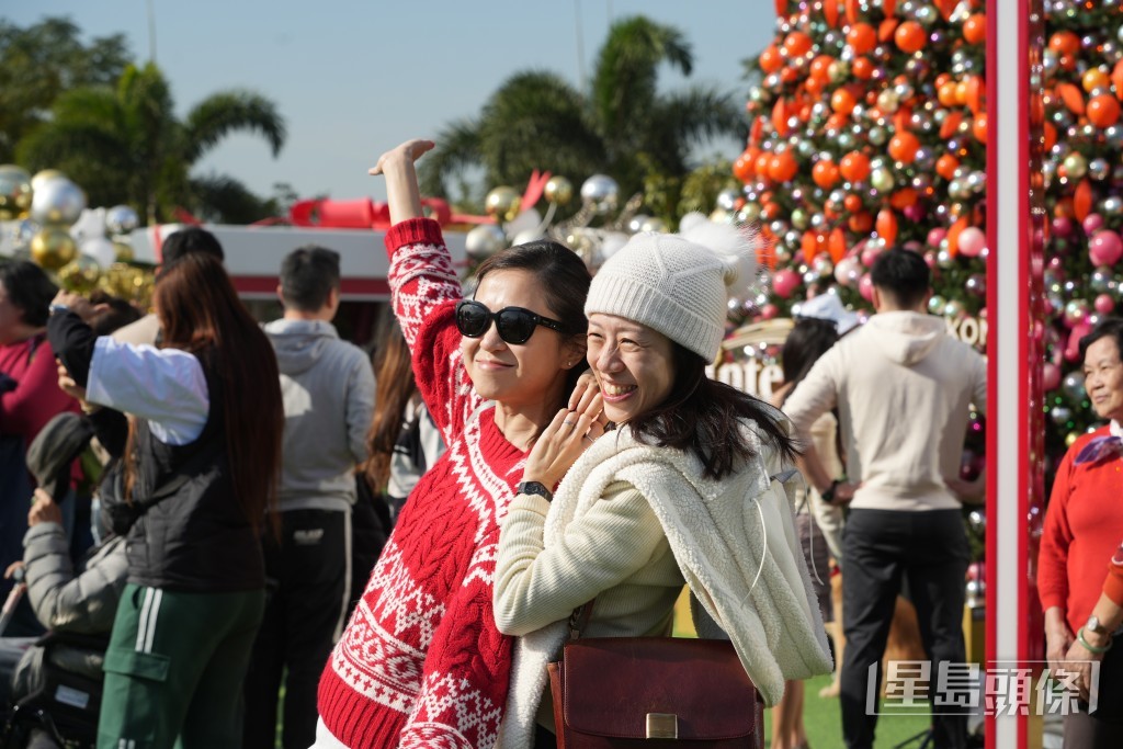 聖誕節當日(24日)氣溫介乎17°C至21°C。資料圖片 聖誕節當日(24日)氣溫介乎17°C至21°C。資料圖片