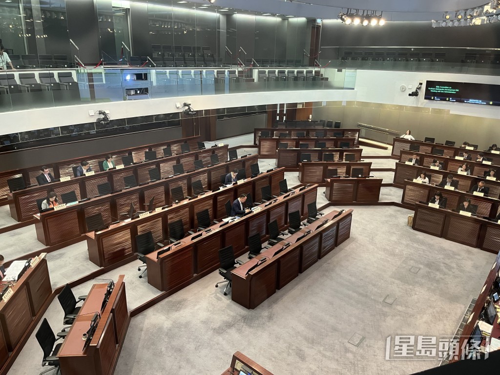立法會《北部都會區發展條例草案》委員會會議。