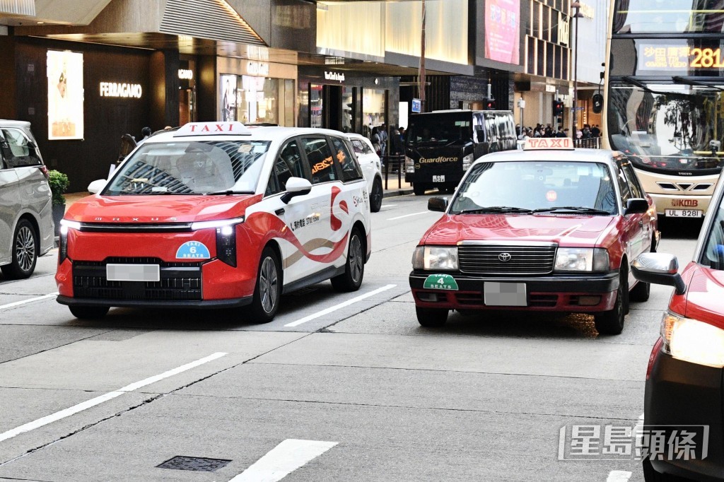 的士車隊今年7月正式投入服務。