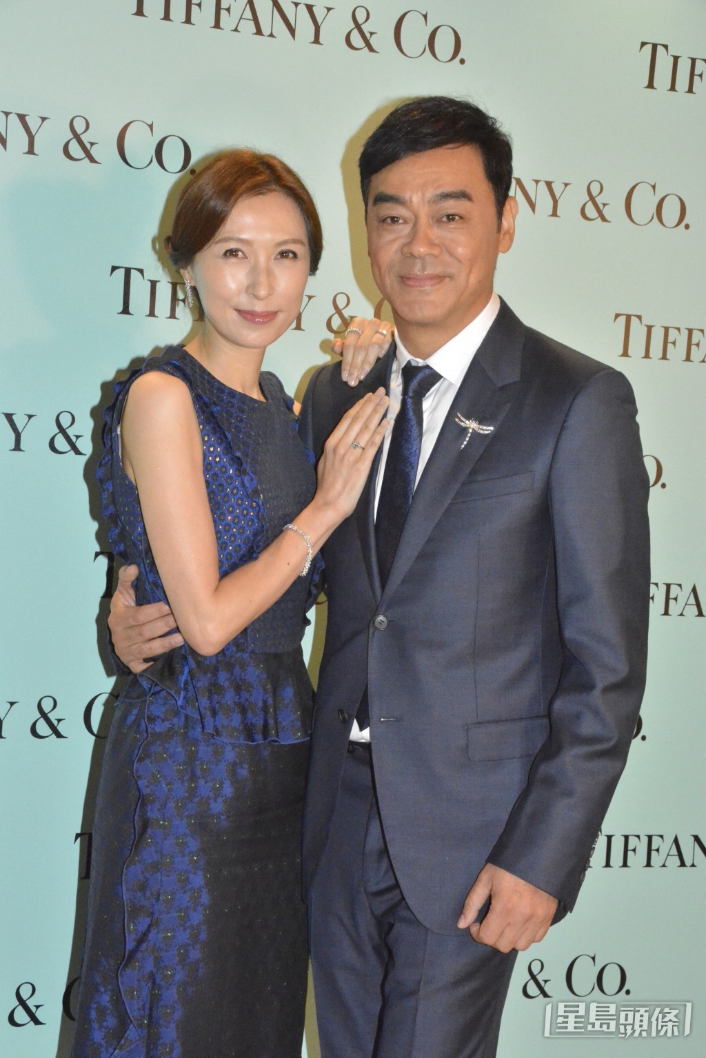 劉青雲與郭藹明結婚多年，仍然好恩愛。