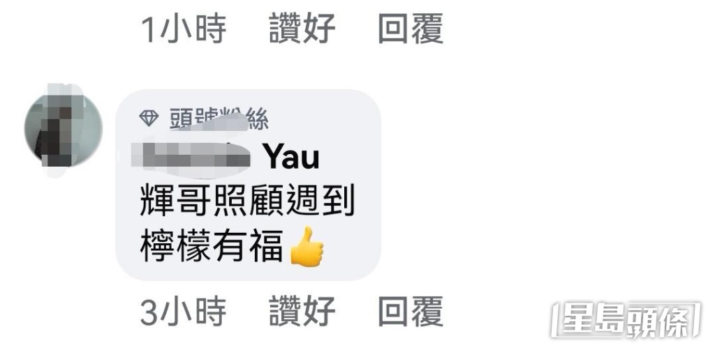 仲讚輝哥對農作物好細心。