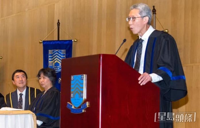 年前,譚志強應中文大學前校長沈祖堯邀請,到中大校園分享。 受訪者提供 年前,譚志強應中文大學前校長沈祖堯邀請,到中大校園分享。 受訪者提供