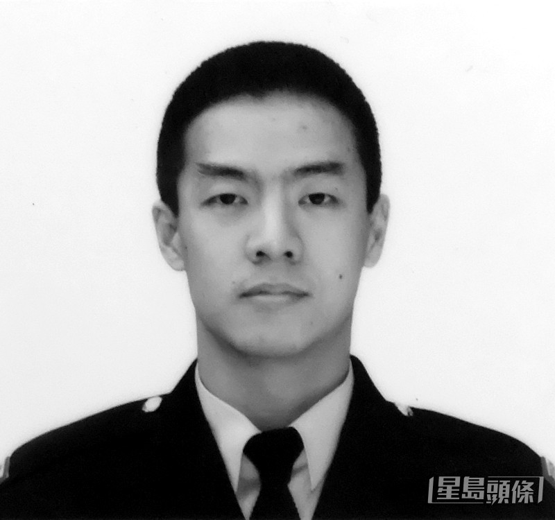 殉職消防員陳兆龍。