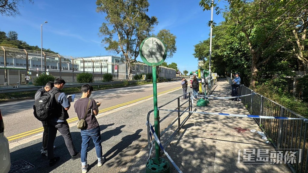 案發於2024年11月1日，現場為壁屋監獄外小巴站。資料圖片
