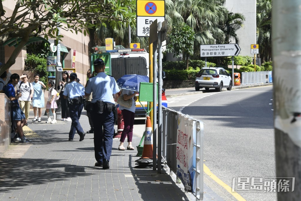 警員到場調查。