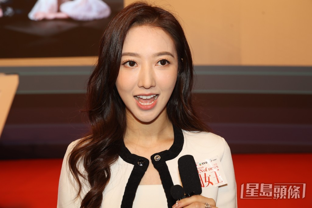 何依婷透露婚禮會在農曆年前舉行。