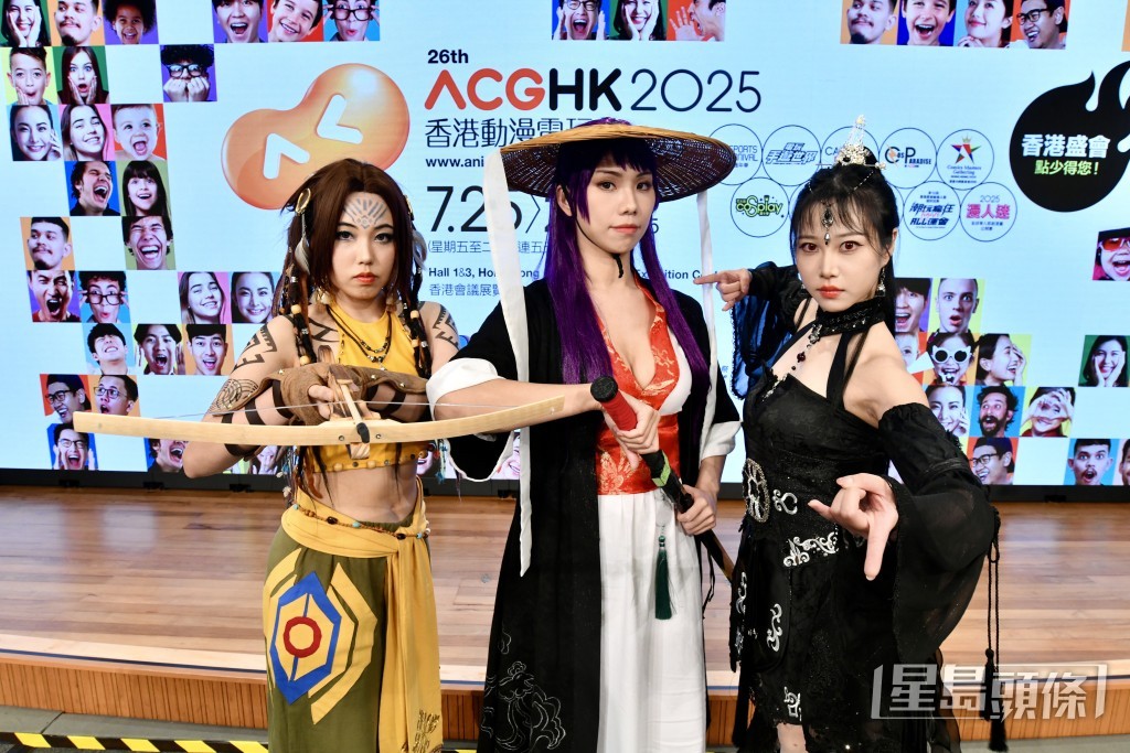 「第26屆香港動漫電玩節2025」將於7月25至29日在香港會議展覽中心舉行。盧江球攝 「第26屆香港動漫電玩節2025」將於7月25至29日在香港會議展覽中心舉行。盧江球攝