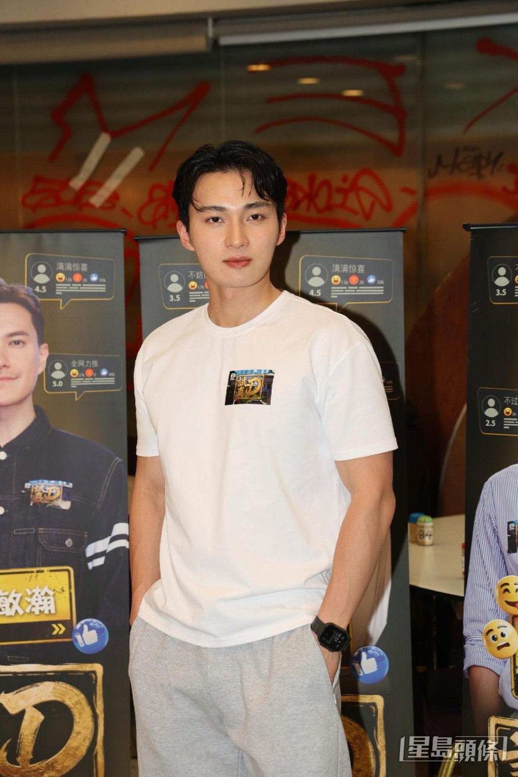 周嘉洛為保住肌肉會吞雞蛋。