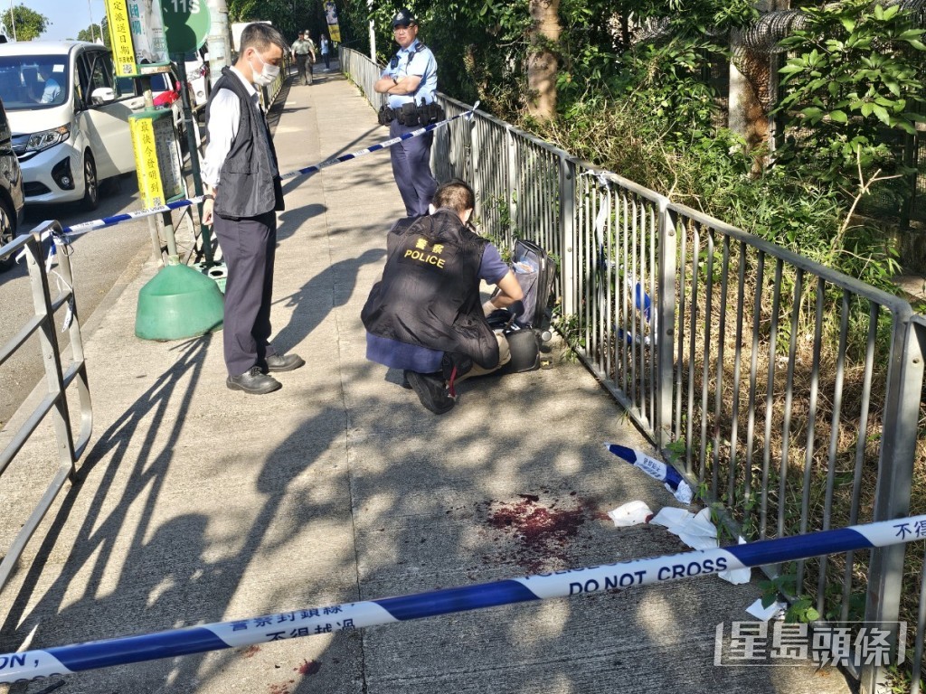 案發於2024年11月1日，現場為壁屋監獄外小巴站。資料圖片