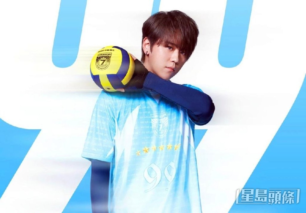 姜濤熱愛運動。