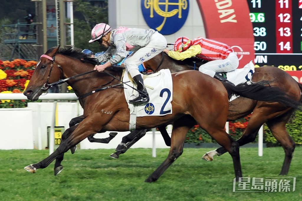 「骏跑得」在香港一出即胜。