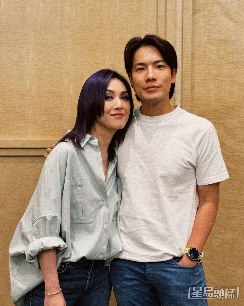 楊千嬅與丁子高結婚多年一直恩愛,並會互相支持。 楊千嬅與丁子高結婚多年一直恩愛,並會互相支持。