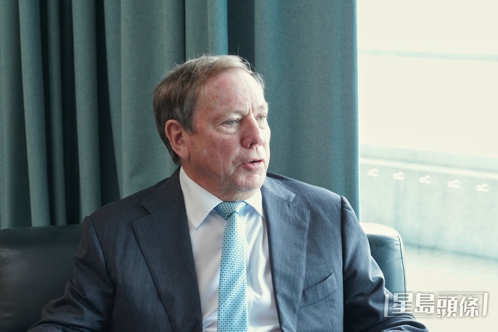 澳洲聯邦法院前法官Neil McKerracher KC表示，很榮幸受邀參加此次法律周，形容「在會場見到世界各地的法律同仁，心情很好」。葉偉豪攝
