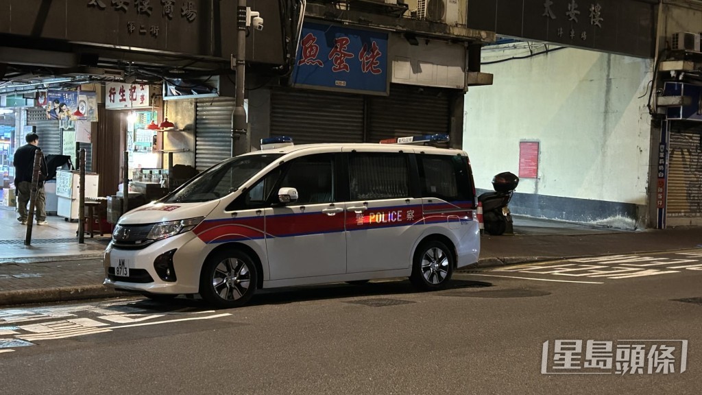 命案現場為西灣河太安樓。蔡楚輝攝