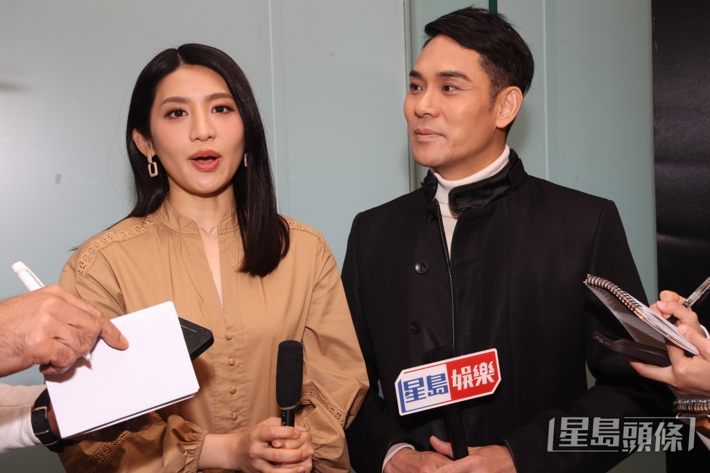 壓軸演出的梁兆明受訪時表示確實有一點壓力 壓軸演出的梁兆明受訪時表示確實有一點壓力