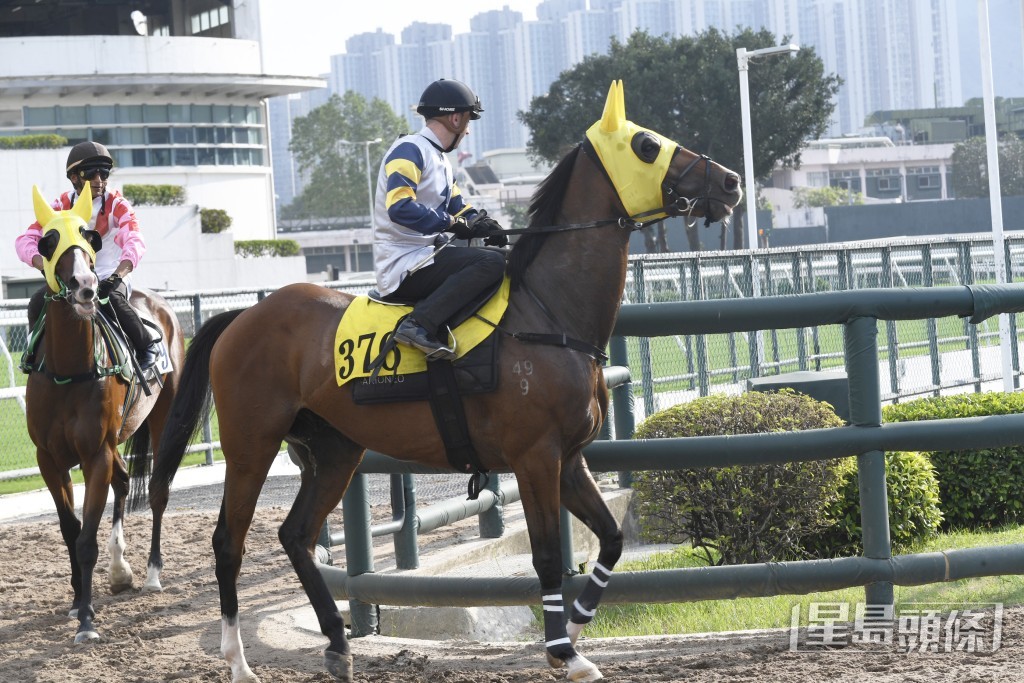 「英駿飛駒」出腳力度貫注，弗到漏油有進無退。