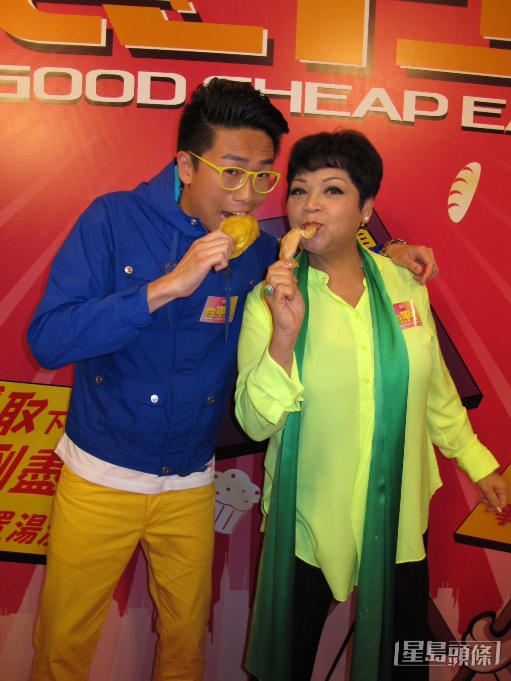 肥媽在TVB主持的《食平D》系列好受歡迎，一再添食！