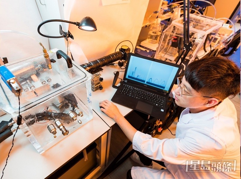 由科學家到生意人，朱毅豪體會角色截然不同。 受訪者提供