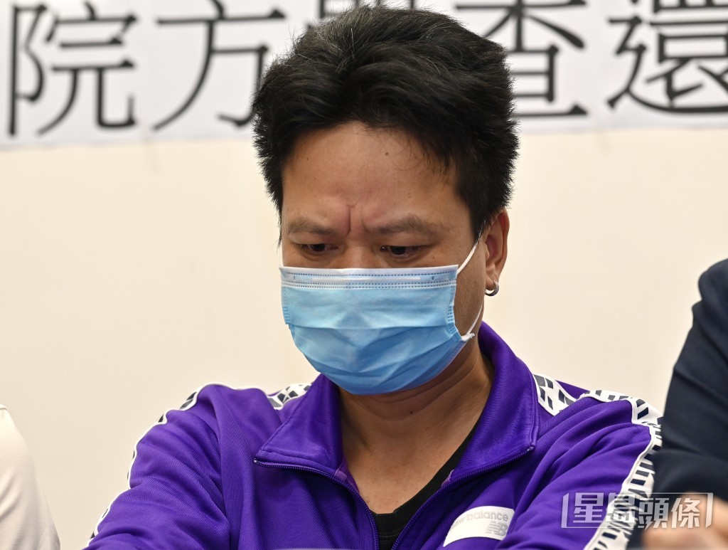 心悅父親黎先生。鍾健華攝 心悅父親黎先生。鍾健華攝