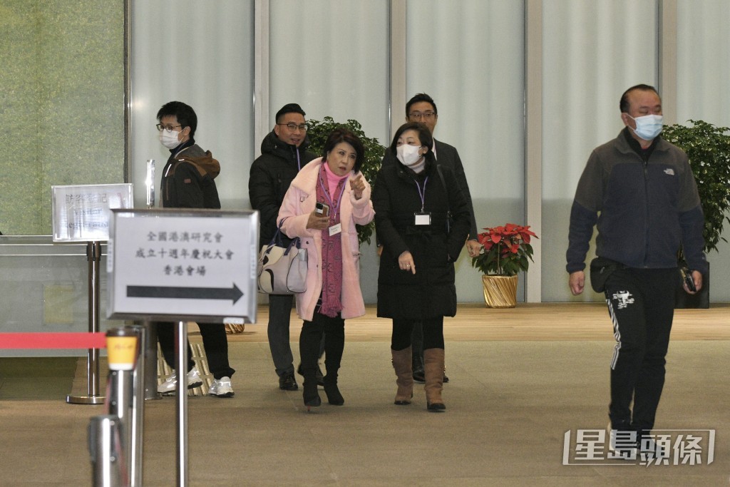 全国港澳研究会10周年研讨会政总分会场。陈浩元摄