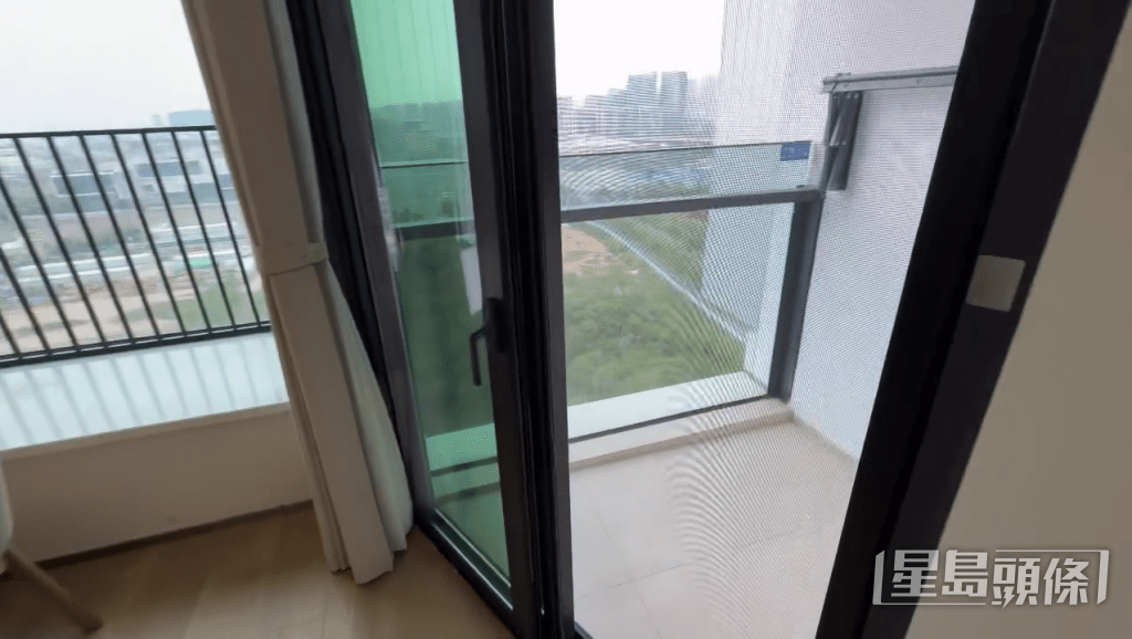 樓主租住的單位(帖文影片截圖) 樓主租住的單位(帖文影片截圖)
