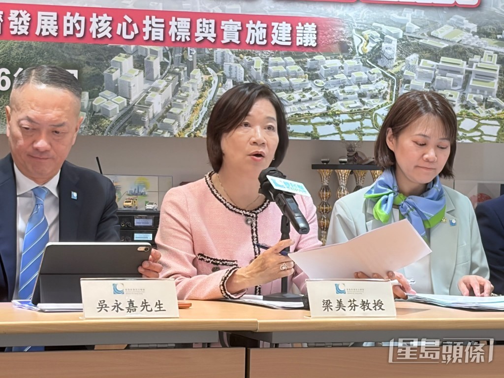 經民聯副主席梁美芬。 經民聯副主席梁美芬。