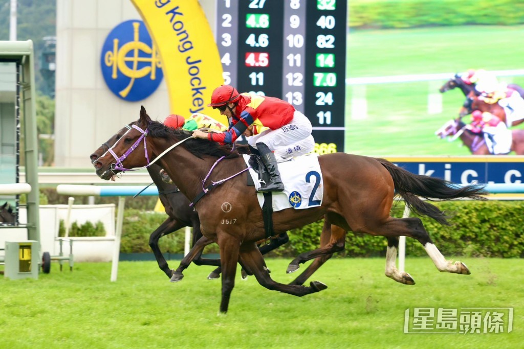 「康乐高球」今季跑过两场热身后，上仗再次取得胜利。