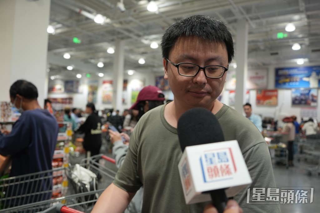 深圳本地人陸先生。吳艷玲攝 深圳本地人陸先生。吳艷玲攝
