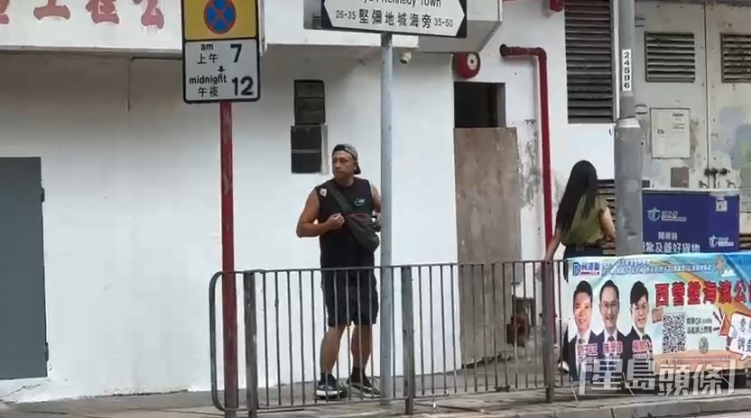 張致恒一度搵不到自己架貨車。