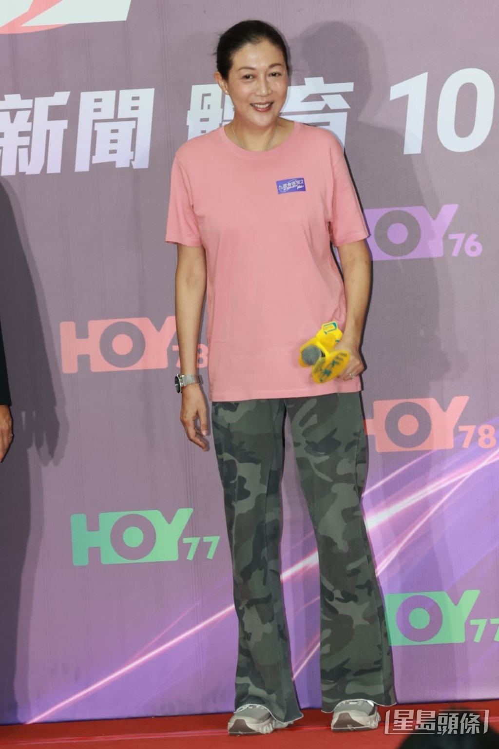 吳綺莉激罕現身。