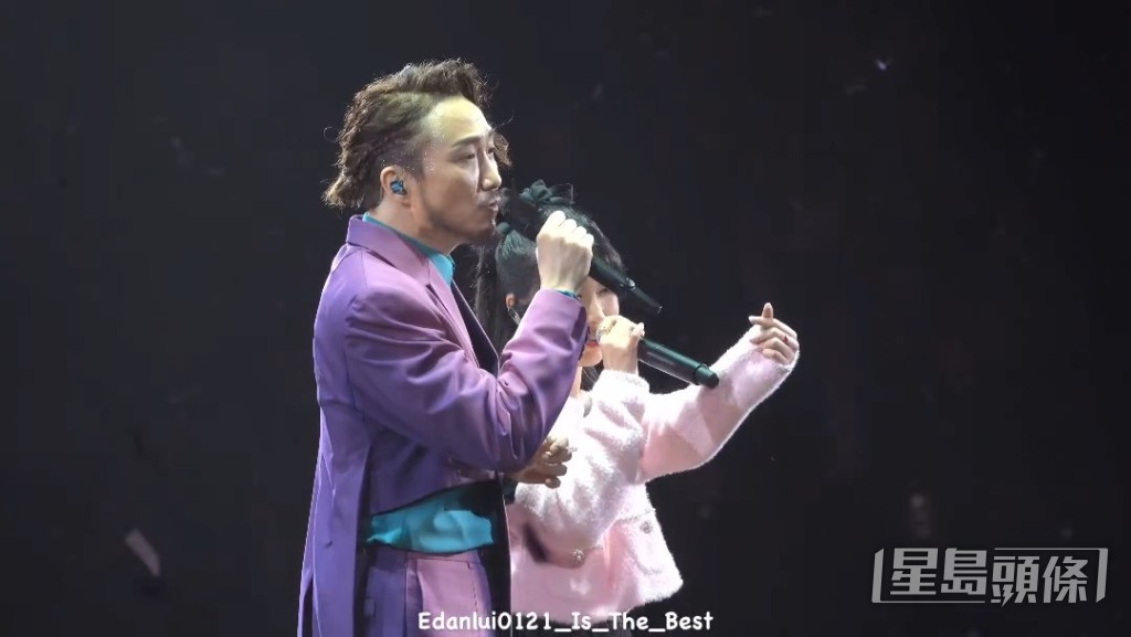 Emma與爸爸鄭中基合唱《My Only One》亦掀起話題。(「edanlui0121_is_the_best」IG圖片) Emma與爸爸鄭中基合唱《My Only One》亦掀起話題。(「edanlui0121_is_the_best」IG圖片)