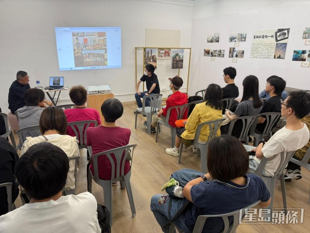 聖雅各福群會市區重建社區服務隊早前舉辦「眼下的九龍城」攝影展,記錄九龍城重建前的面貌。 受訪者提供 聖雅各福群會市區重建社區服務隊早前舉辦「眼下的九龍城」攝影展,記錄九龍城重建前的面貌。 受訪者提供