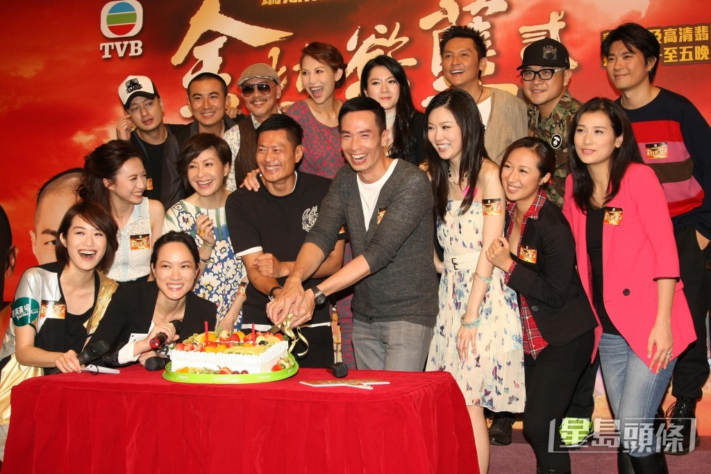 梁嘉琪（前左）曾演出TVB剧《金枝欲孽贰》。